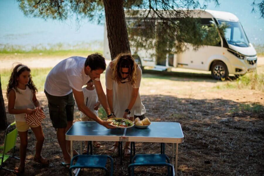 Accesorios verano de cocina para autocaravanas
