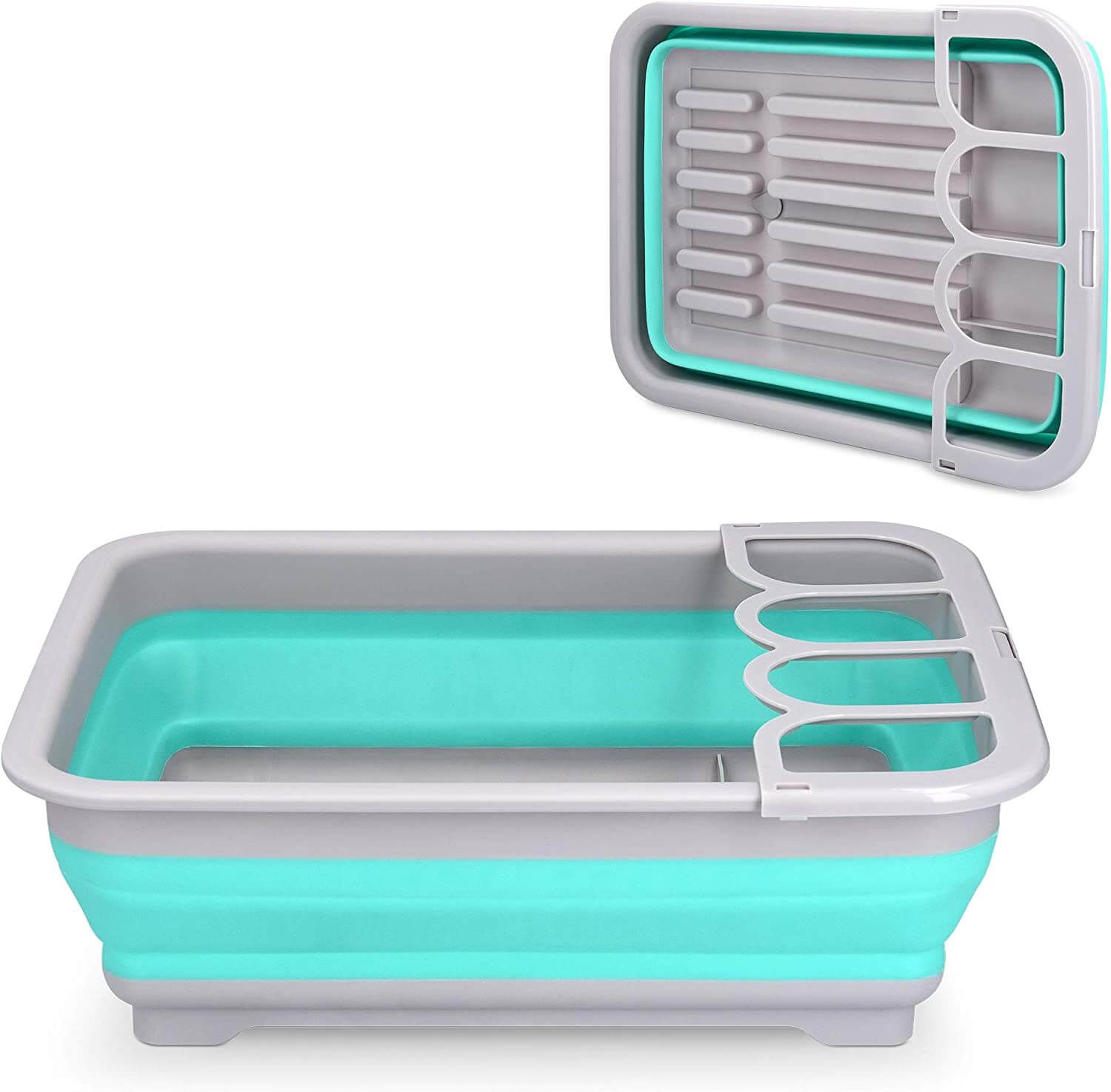 Escurridor de platos plegable